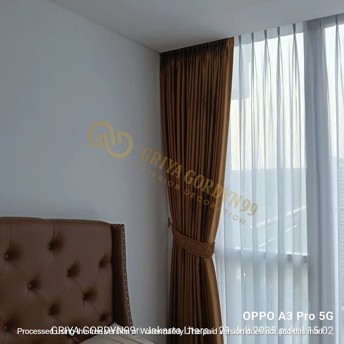 Harga Gordyn Custom Per Meter 2025: Estimasi Biaya & Panduan