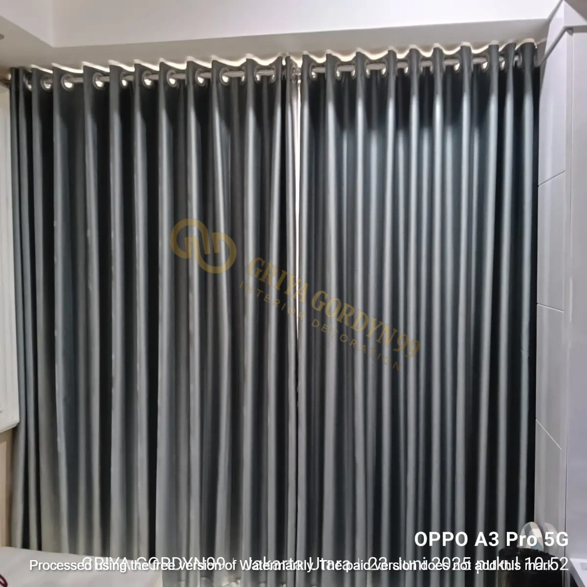 Pemasangan Gordyn di Apartemen The Mansion Kemayoran — GRIYA GORDYN 99