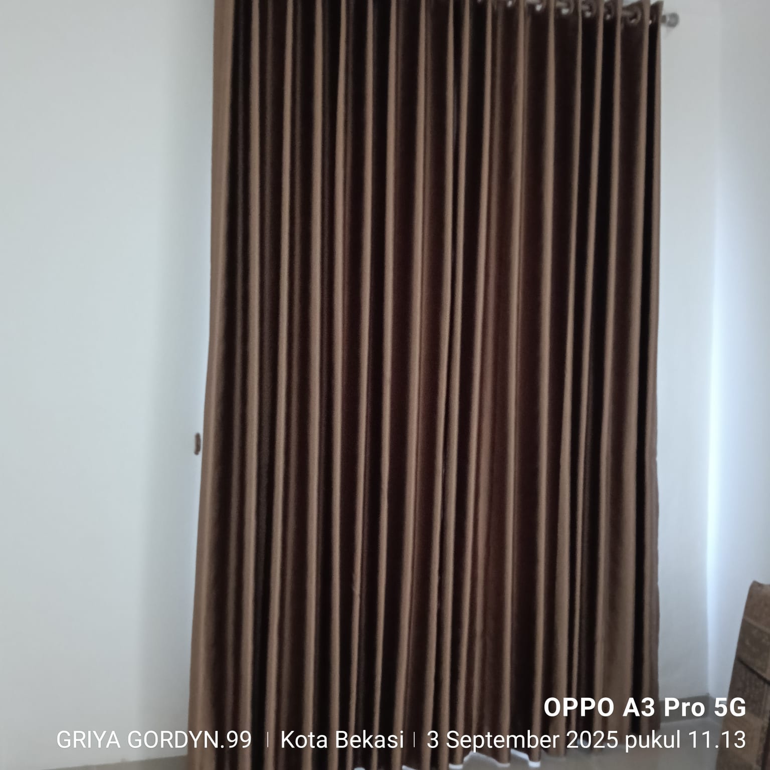 Pemasangan Gordyn @ Kelapa Gading