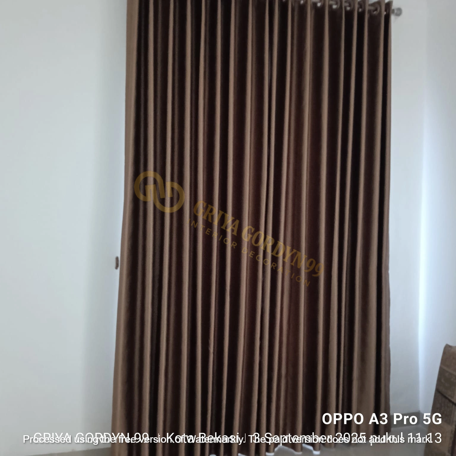 Pemasangan Gordyn di Kelapa Gading — GRIYA GORDYN 99