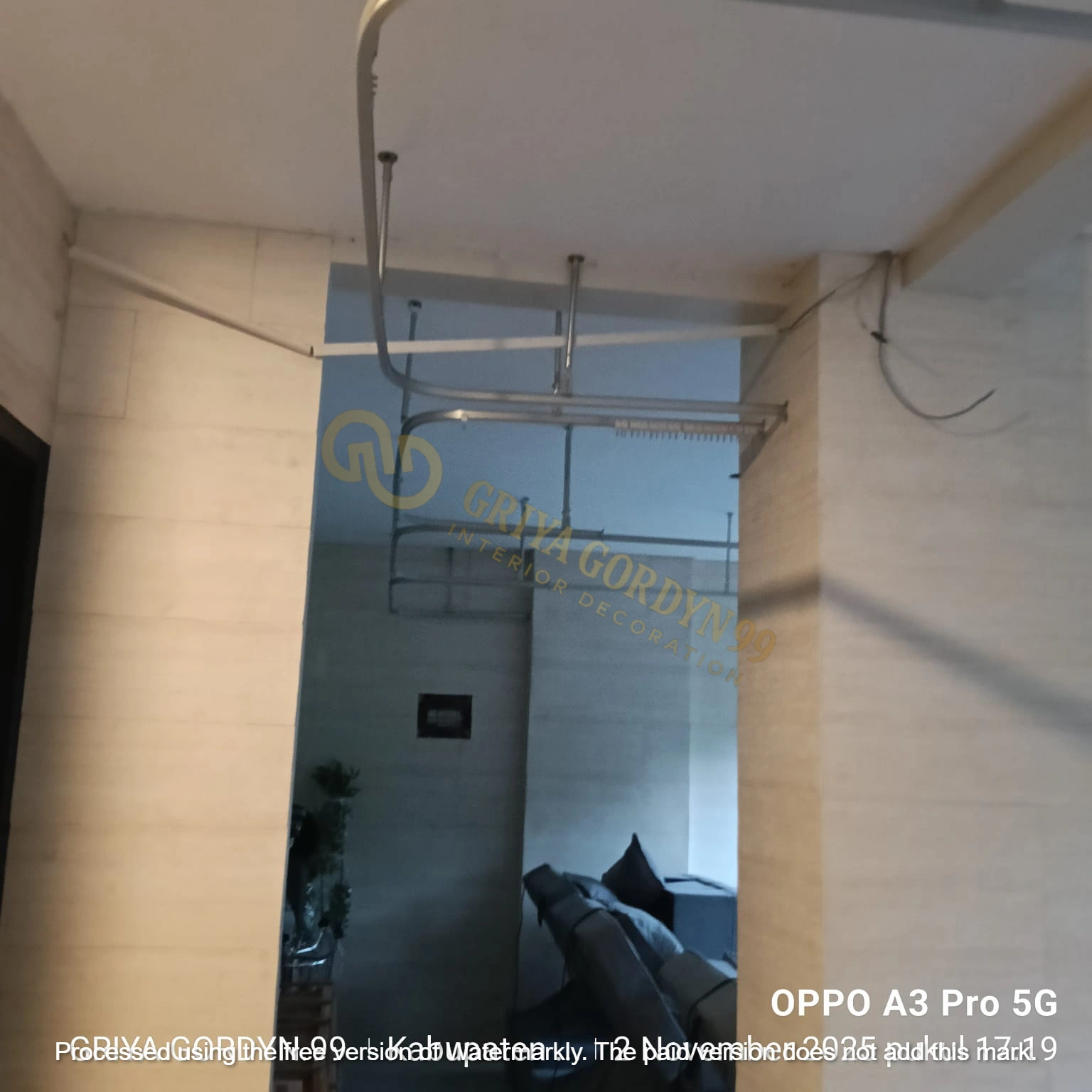 Pemasangan Instalasi Rel di Simply Natur Family Spa Lippo Cikarang — GRIYA GORDYN 99