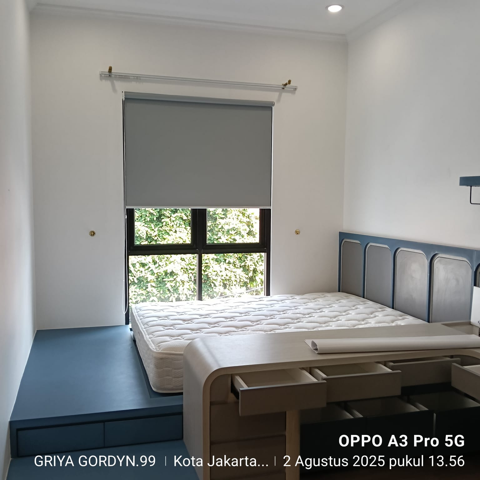 Pemasangan Roler Blinds Blackout @ Kemayoran