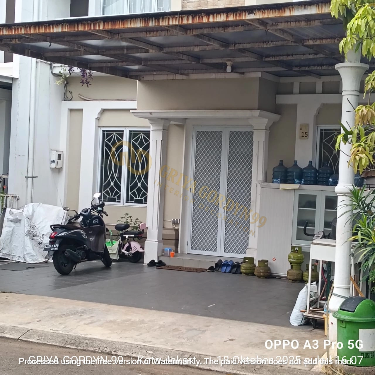 Pemasangan Pintu Expanda Aluminium Coating & Kasa Nyamuk Magnet Parabola Coating di Cluster South Thames Jgc Cakung — GRIYA GORDYN 99