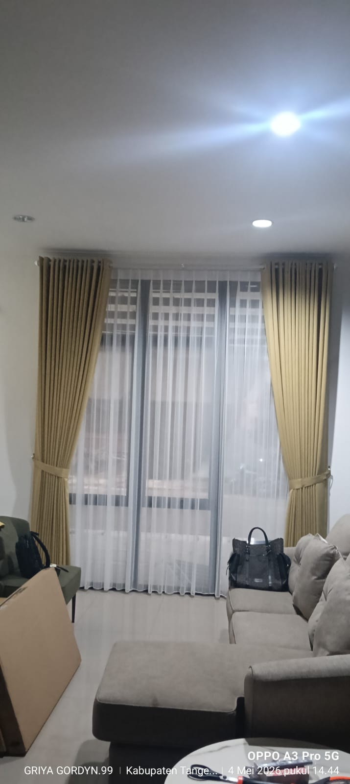 Pemasangan Gordyn oleh GRIYA GORDYN 99 Jakarta