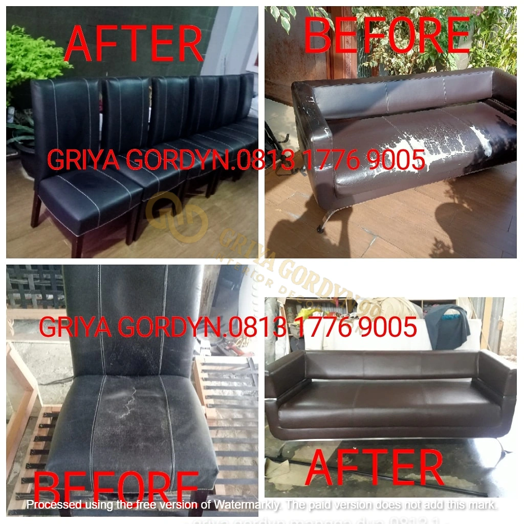 Recover Sofa di Mandala Selatan Tomang — GRIYA GORDYN 99