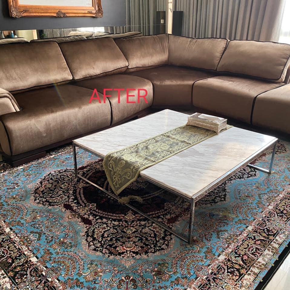 Recover Sofa @ The Summit Kelapa Gading